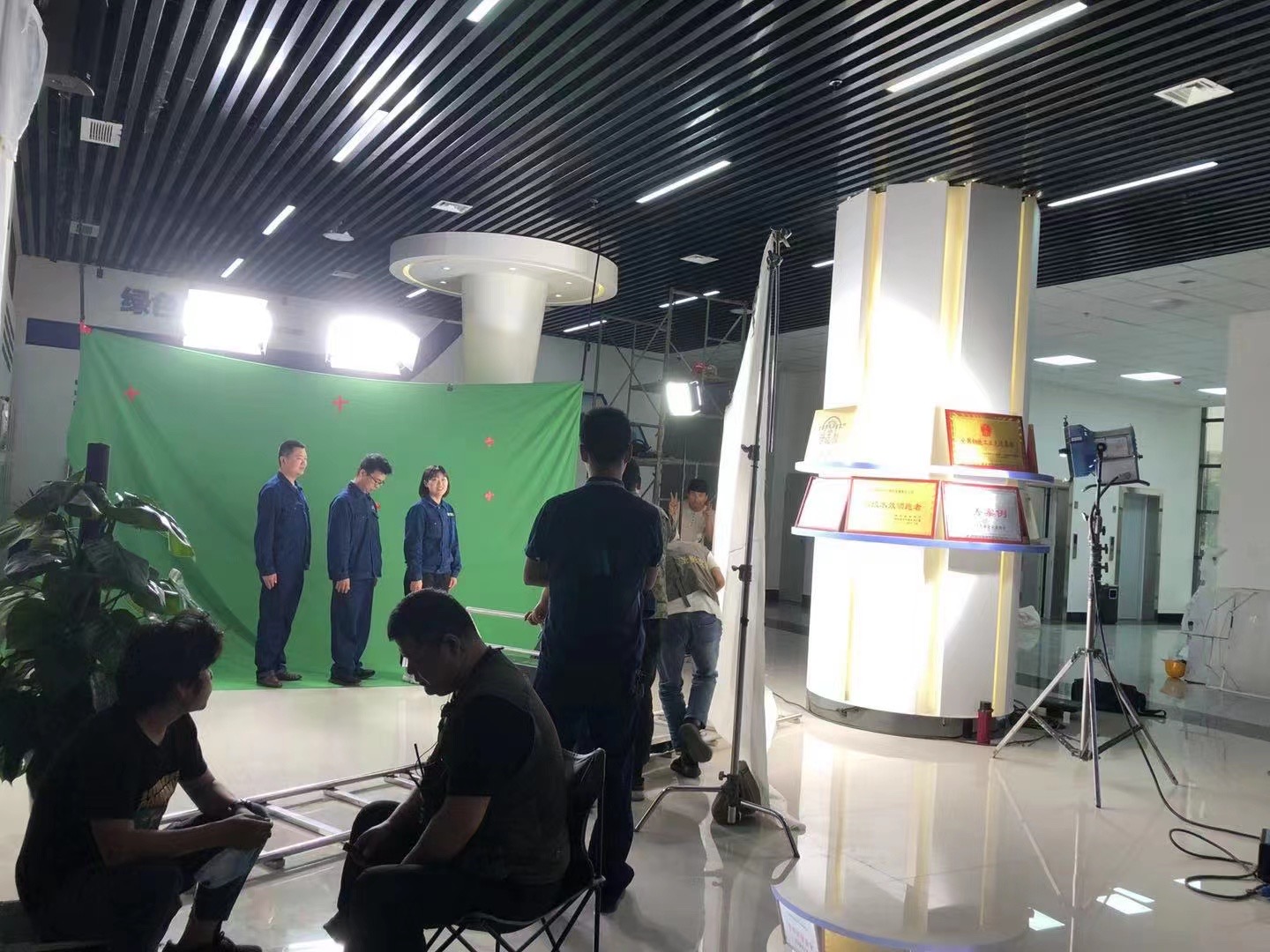 陕钢宣传片拍摄中(图4)