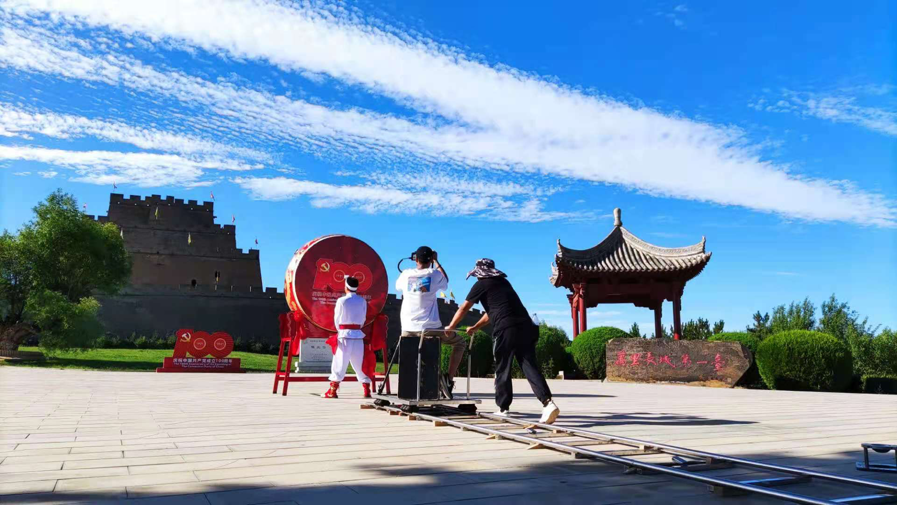 由圣影团队制作的“陕西骄傲·陕西能”宣推总片头制作完成(图1)