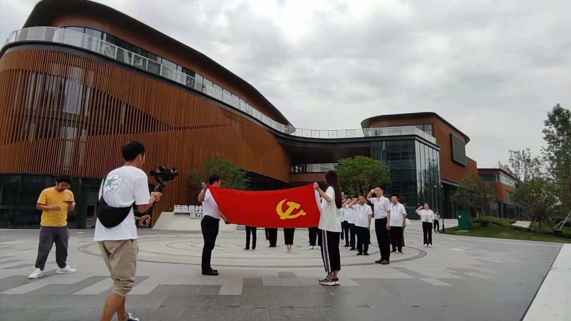 西安圣影携手助力全运会形象宣传片拍摄中(图1)