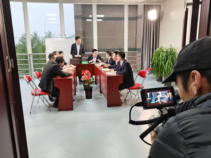 陕煤红柳林矿业 “百十一” 青年英才训练营宣传片拍摄中(图3)